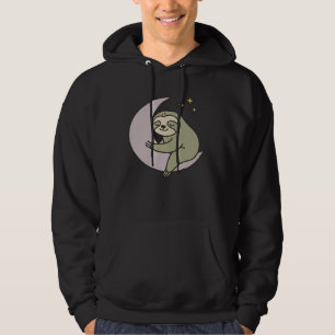 Veste À Capuche T-Shirt Classique Moon Sloth