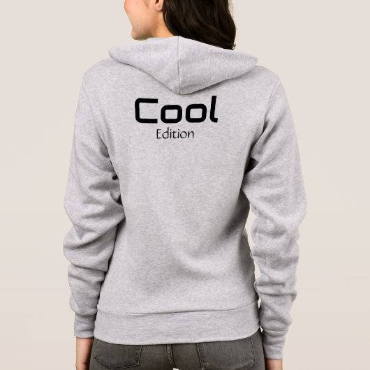 Veste À Capuche T-shirt cool Edition (Dos)