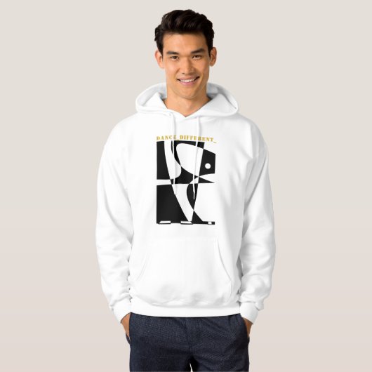 Veste À Capuche T-shirt DANSE_DIFFÉRENT_ (Devant entier)