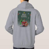 Veste À Capuche T-shirt de base pour hommes (Dos)