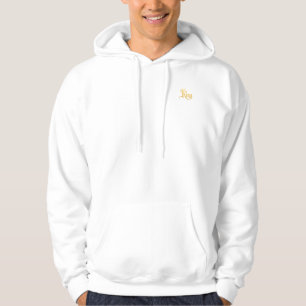 Veste À Capuche T-shirt de gamer Anime avec couronne dorée sur le