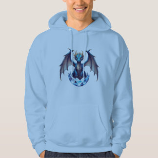 Veste À Capuche T-Shirt Dragon nouveau-né émergeant d'un œuf de cr