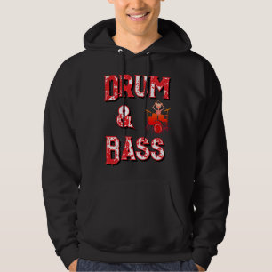 Veste À Capuche T-Shirt Drum et basse