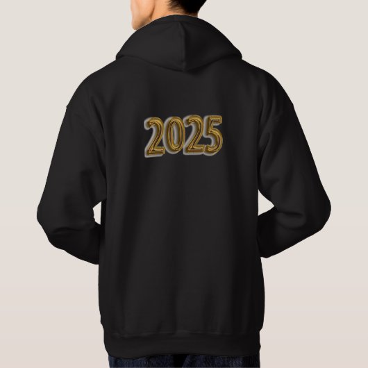 Veste À Capuche T-shirt Golden 2025 Celebration (Dos)