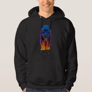 Veste À Capuche T-Shirt Graphique "I'm Here" Black Panther