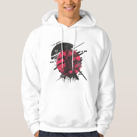 Veste À Capuche T-Shirt Graphique Moderne (Devant)