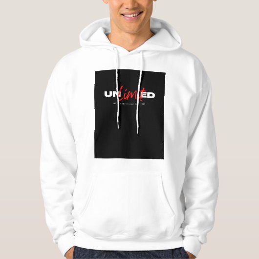 Veste À Capuche t-shirt illimité (Devant)