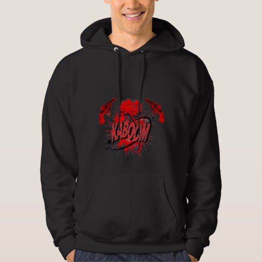 Veste À Capuche T-Shirt KABOOM (Devant)