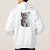 Veste À Capuche T-shirt Kitty Lover (Dos)