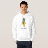 Veste À Capuche T-shirt Krishna (Devant entier)