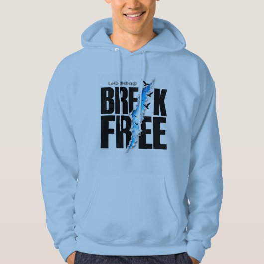Veste À Capuche T-Shirt Libérez-Vous (Devant)