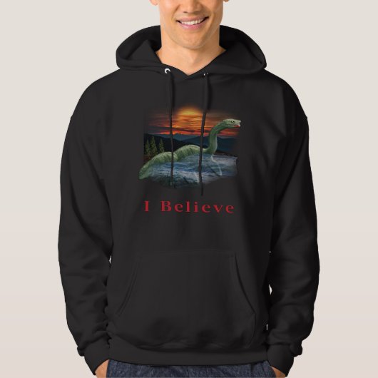 Veste À Capuche T-shirt Lochness Monster (Devant)