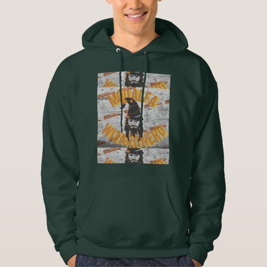 Veste À Capuche T-Shirt Moo Alfa Sorcier Nerd (Devant)