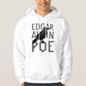 Veste À Capuche T-shirt Nevermore Edgar Allan Poe (Devant)