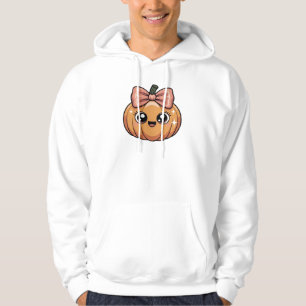 Veste À Capuche T-Shirt Oversize citrouille kawaii