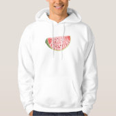Veste À Capuche T-shirt Palestine libre Watermelon (Devant)