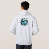 Veste À Capuche T-shirt situation Win-Win (Dos entier)