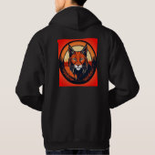 Veste À Capuche T-shirt Tigre en colère (Dos)