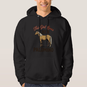 Veste À Capuche T-Shirt vintage gravure amateur de cheval Palomino