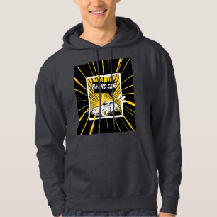 Veste À Capuche T-shirt voiture Retro - Conception de voiture clas