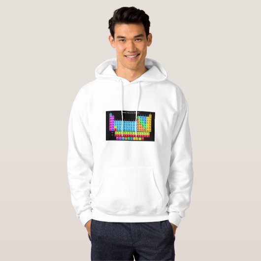 Veste À Capuche Tableau périodique (Devant entier)