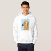 Veste À Capuche Tableau Rhodesian Ridgeback - Art Chien original (Devant entier)