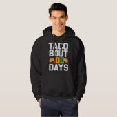 Veste À Capuche Taco Bout 100 Days Of School Taco  Teacher Student (Devant entier)