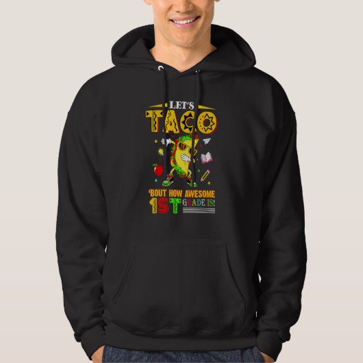 Veste À Capuche Taco nous dit à quel point la 1ère année est génia (Devant)