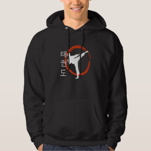 Veste À Capuche Taekwondo Tae Kwon Do caractères coréens