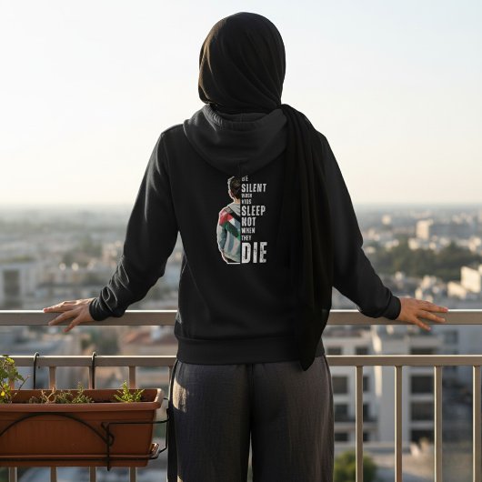 VESTE À CAPUCHE TAISEZ-VOUS