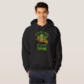 Veste À Capuche Tant d'herbes si peu de thym (Devant entier)