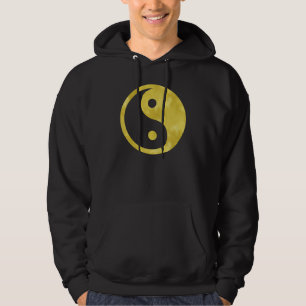 Veste À Capuche Taoisme de Yin Yang Métallo-Yin Yang