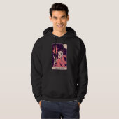 Veste À Capuche Tarot de l'assistant nocturne (Devant entier)