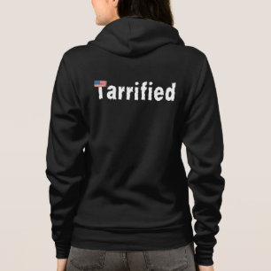 Veste À Capuche Tarrified - Peur des tarifs douaniers et Trump