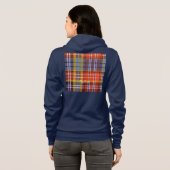 Veste À Capuche Tartan d'écossais de plaid de clan d'Ogilvie (Dos entier)