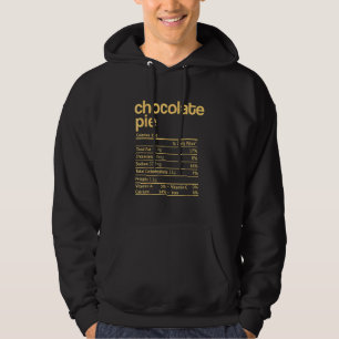 Veste À Capuche Tarte au Chocolat Informations Nutritionnelles Tha