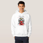 Veste À Capuche Tattoo Studio Sweatshirt à capot de base (Devant entier)
