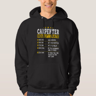 Veste À Capuche Taux horaire des charpentiers Taux de travail des