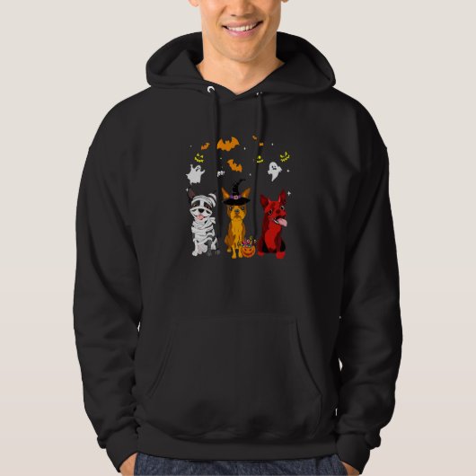 Veste À Capuche Tchien Boston Terrier (Devant)