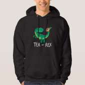 Veste À Capuche Tea Rex Dinosaur Funny T-Rex Cute Dino (Devant)