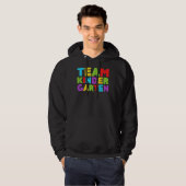 Veste À Capuche Team Kindergarten T- Retour À L'École (Devant entier)