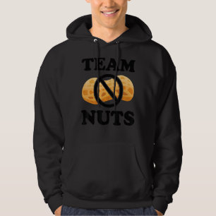 Veste À Capuche Team No Nuts Correspondant Bébé Genre Révéler Noix