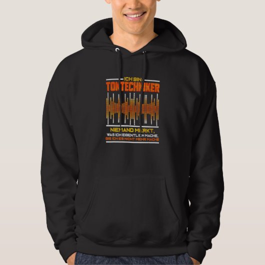 Veste À Capuche Technicien du son - Technique du son (Devant)