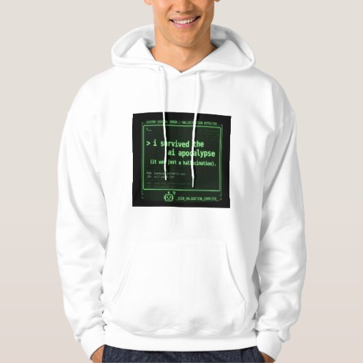 Veste À Capuche Technologie d'hallucination pour survivant de l'ap (Devant)