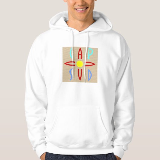 Veste À Capuche tee-shirt cap au Sud (Devant)
