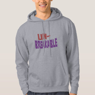 Veste À Capuche Téméraire et typographie résiliente