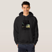 Veste À Capuche Tempête Chaser Tornado Image météorologique (Devant entier)