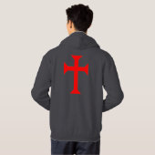 Veste À Capuche Templier de Chevalier (Dos entier)