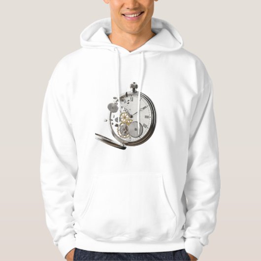 Veste À Capuche Temps brisé (Devant)