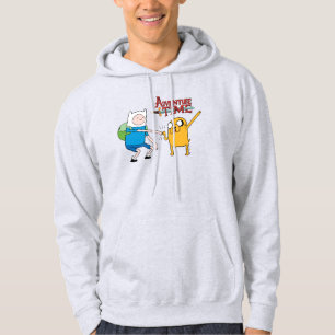 Veste À Capuche Temps d'aventure   Finn & Jake Fist Bump